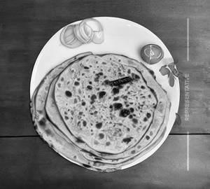 Onion paratha