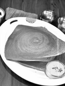 Chicken curry Dosa