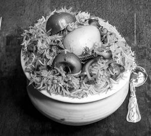 Mushroom Biriyani