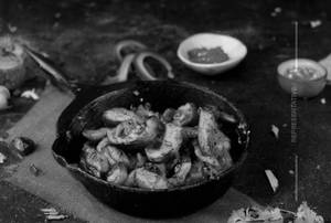 Mushroom Pepper Fry