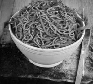Schezwan noodles