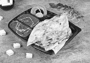 Butter Naan (2 Nos) + Paneer Butter Masala (half)