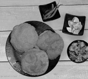 Farali Sukhi Bhaji With 3 Farali Poori