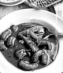 Chilly Mushroom Gravy