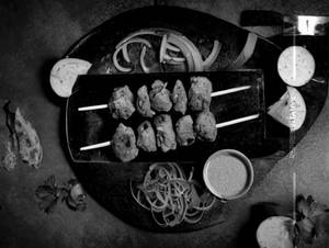 Stuff Mushroom Kebab
