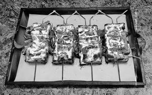 Paneer Tikka Garlic Bread