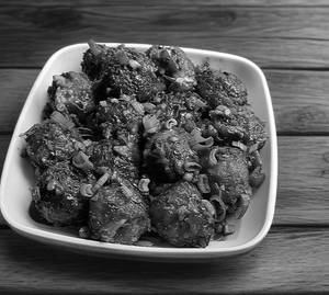 Chilly Mushroom Dry