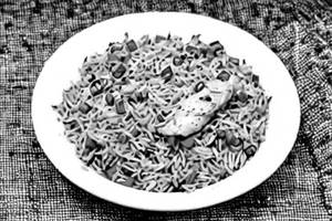 Chicken Triple Schezwan Fried Rice