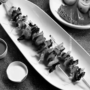 Barbeque Skewered Prawns