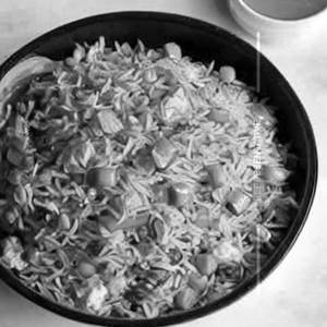 Egg Bhurji Fried Rice