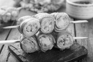 Bacon Wrapped Prawns