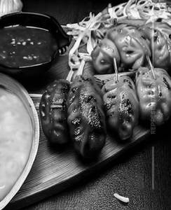 Chicken Sizzler Momos