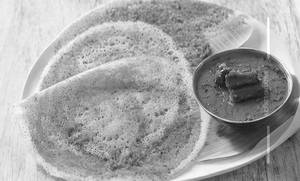 Podi Roast Dosa (Spicy Dry Chutney Roast)