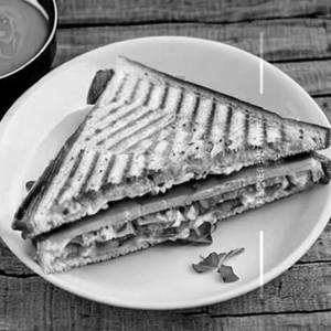 Veggie Cheese Grilled Sandwich
