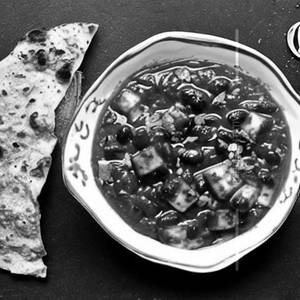 Black Bean Spiced Paneer (gravy)