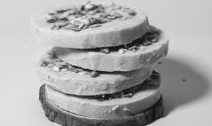 BK Kesar Pista Kulfi Slice