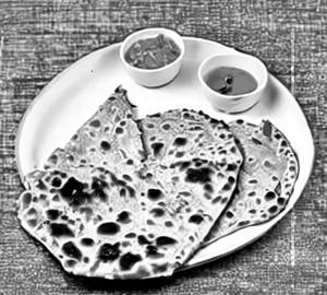 Veg stuffed paratha