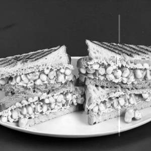 Cheese Corn Maggi Sandwich