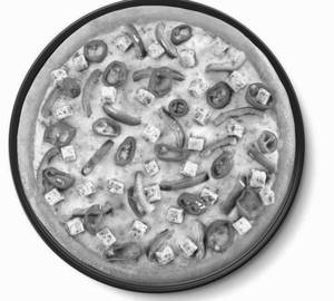 Green Wave Pizza [7 Inches] + Cold Drink (Sprite 250 ml )