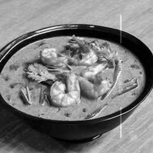 Prawns Thai Curry Rice