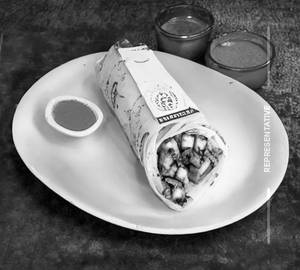 Paneer Bhurji Roll