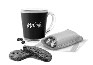 Veg Pizza McPuff + Choco Crunch Cookie + Americano