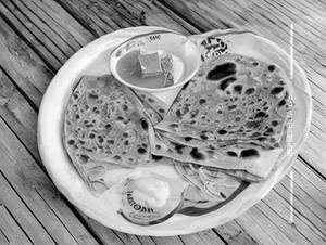Butter Latcha Paratha