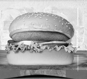 Tandori cheese burger