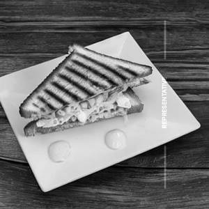 Corn Cheese Grilled Sandwich