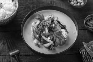 Thai Green Curry Veg (Serves 1-2)