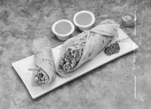 Achari chaap roll                                                