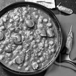 Mushroom Matar Masala