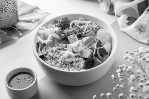 Grilled Cottage Cheese With Quinoa Bowl