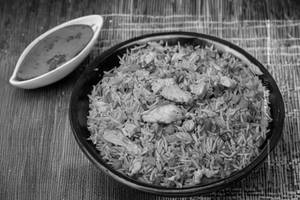 Chicken schezwan fried rice