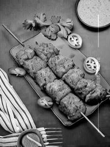 Chicken Reshami Kebab