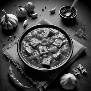 Garlic Paneer Gravy