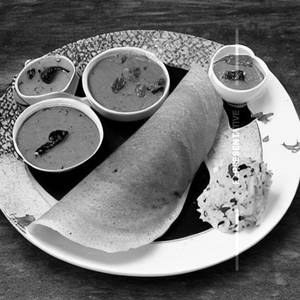 Chicken Dosa Stuffed
