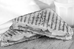 Grilled Tomato Cheese Sandwich