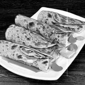 Veg Chap Cheese Roll Laccha Paratha
