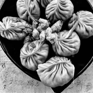 Soya Roasted Afghani Momos