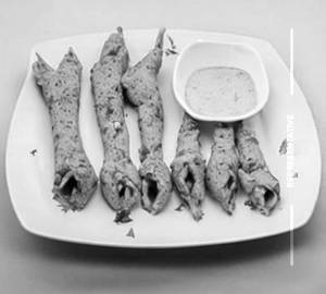 Malai Seekh Kebab