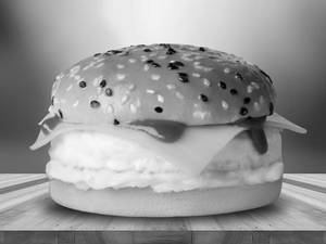 Classic Egg N Cheese Club Burger