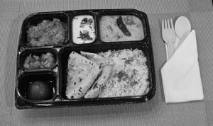 North Indian Veg Thali - Veg Meal Box