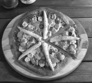 Baby Corn Pizza