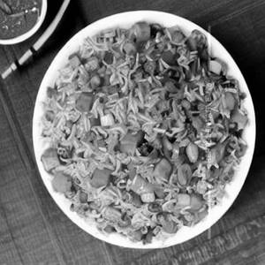 Jain manchurian fried rice