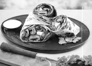 Mushroom Rumali Roll