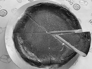 Basque Cheese Cake Slice
