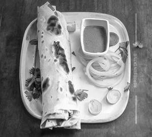 Veg Seekh Kebab Roll