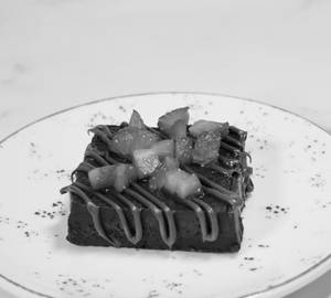 Strawberry Nutella Brownie (1Pc) (Seasonal)