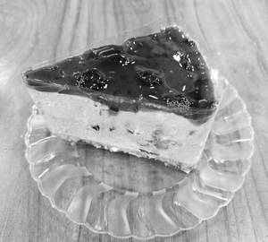 Eggless Blueberry Cheese Cake